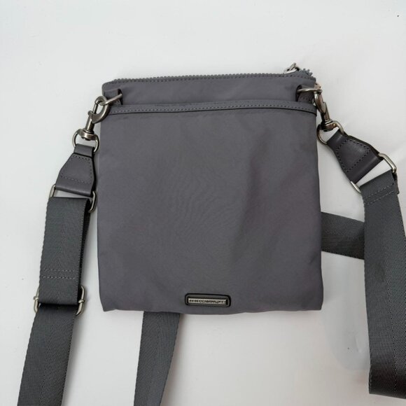 Rebecca Minkoff grey crossbody bag with studded details main image 5